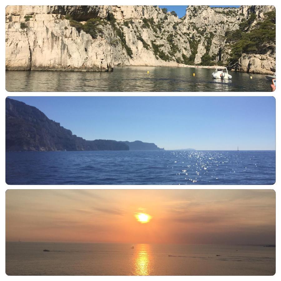 Cassis, Le Grand Bleu, Triplex Vue Mer, Port Plage 10Mn A Pieds Eksteriør bilde